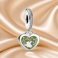 Taurus Heart Dangle Charm